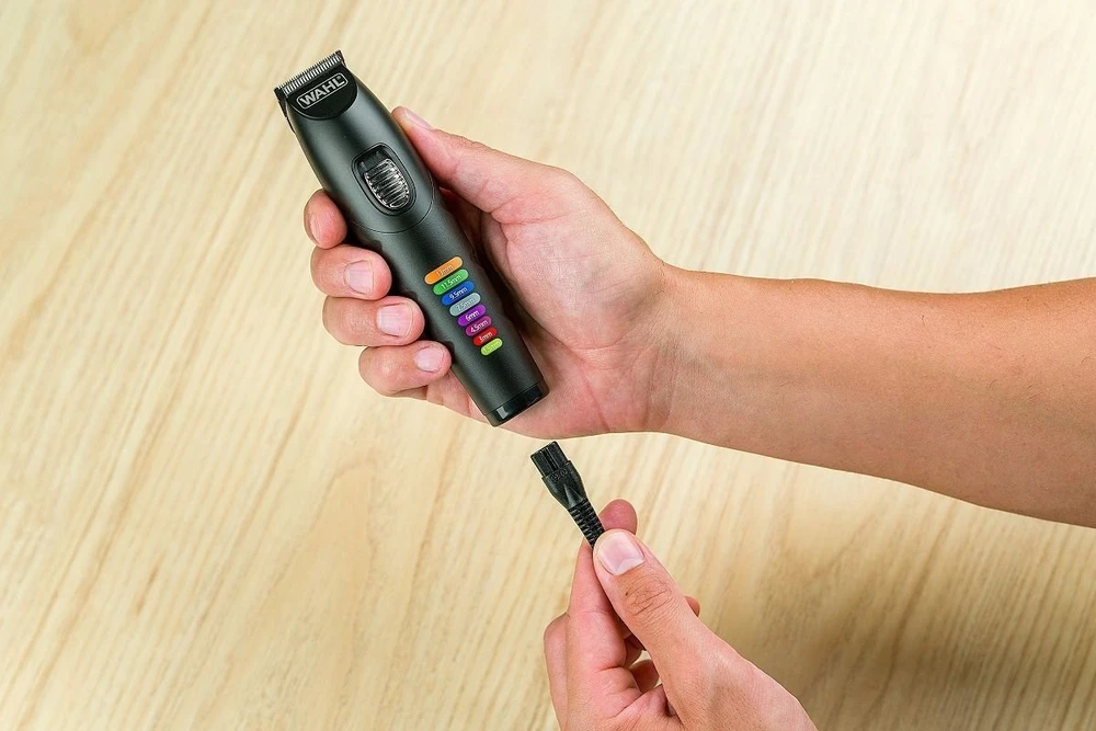 Kirpimo Mašinėlė - Wahl Color Trim Advanced 8 Ličio-Jonų Juoda