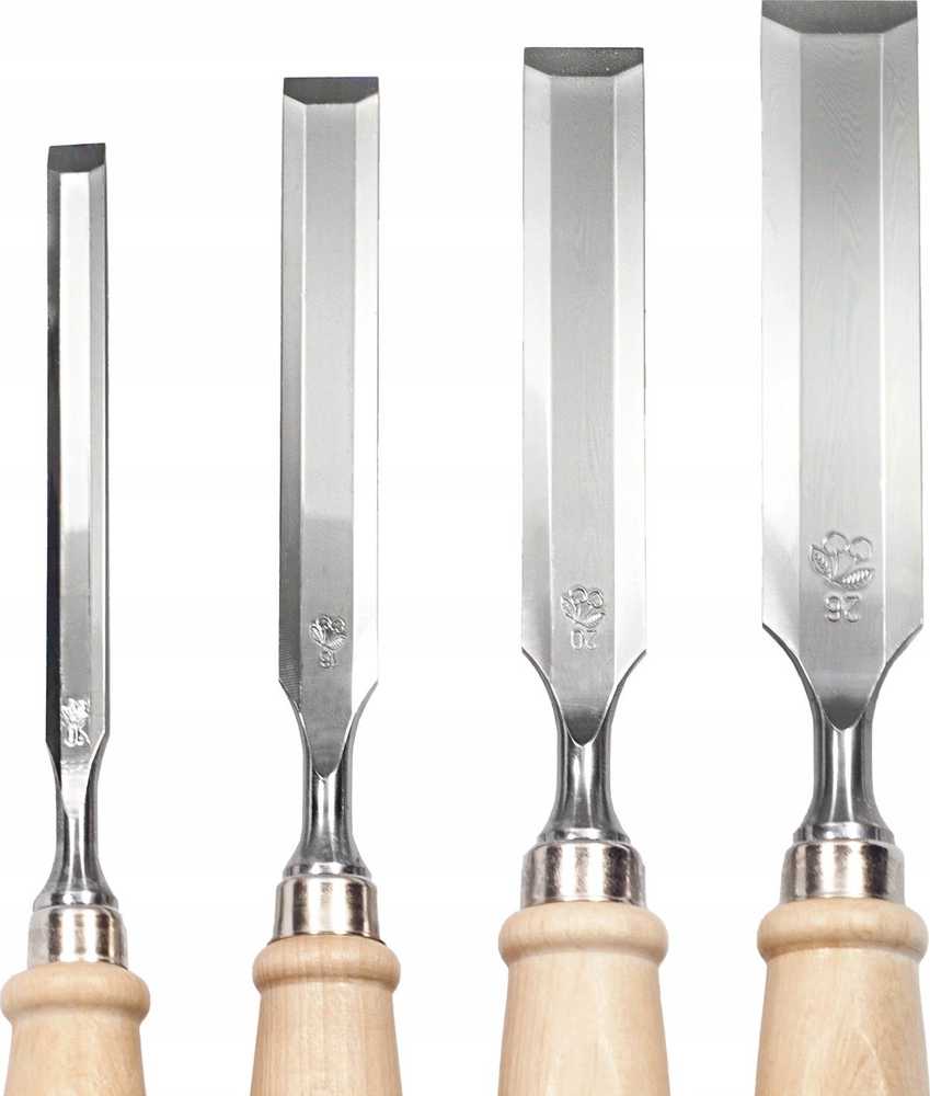 Kirschen Kirschen Firmer Chisel Set 4pcs 1181 SB in Ekranas Box 1181000