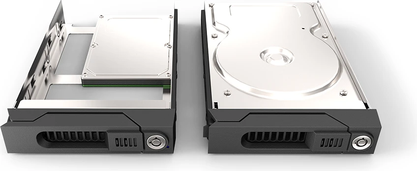 Icy Box GR3660 laikikliai su HDD atviru ir uždaru kampu