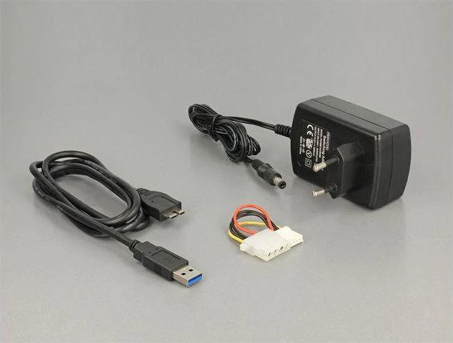 DLC DELOCK konverteris iš USB 3.0 į SATA 6 Gb/s / IDE 40 kontaktas / IDE 44 kontaktas su atsargine funkcija
