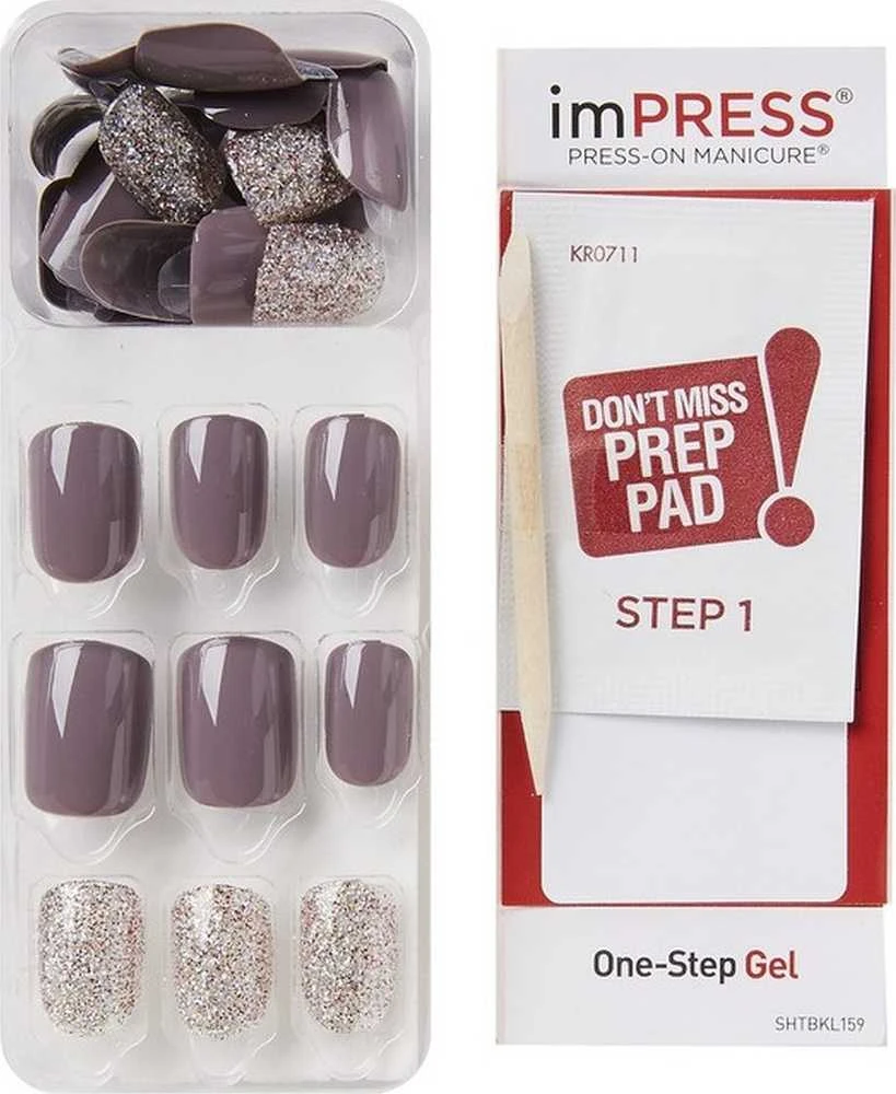 KISS Lipnūs nagai imPRESS Nails Flawless 30 vnt.