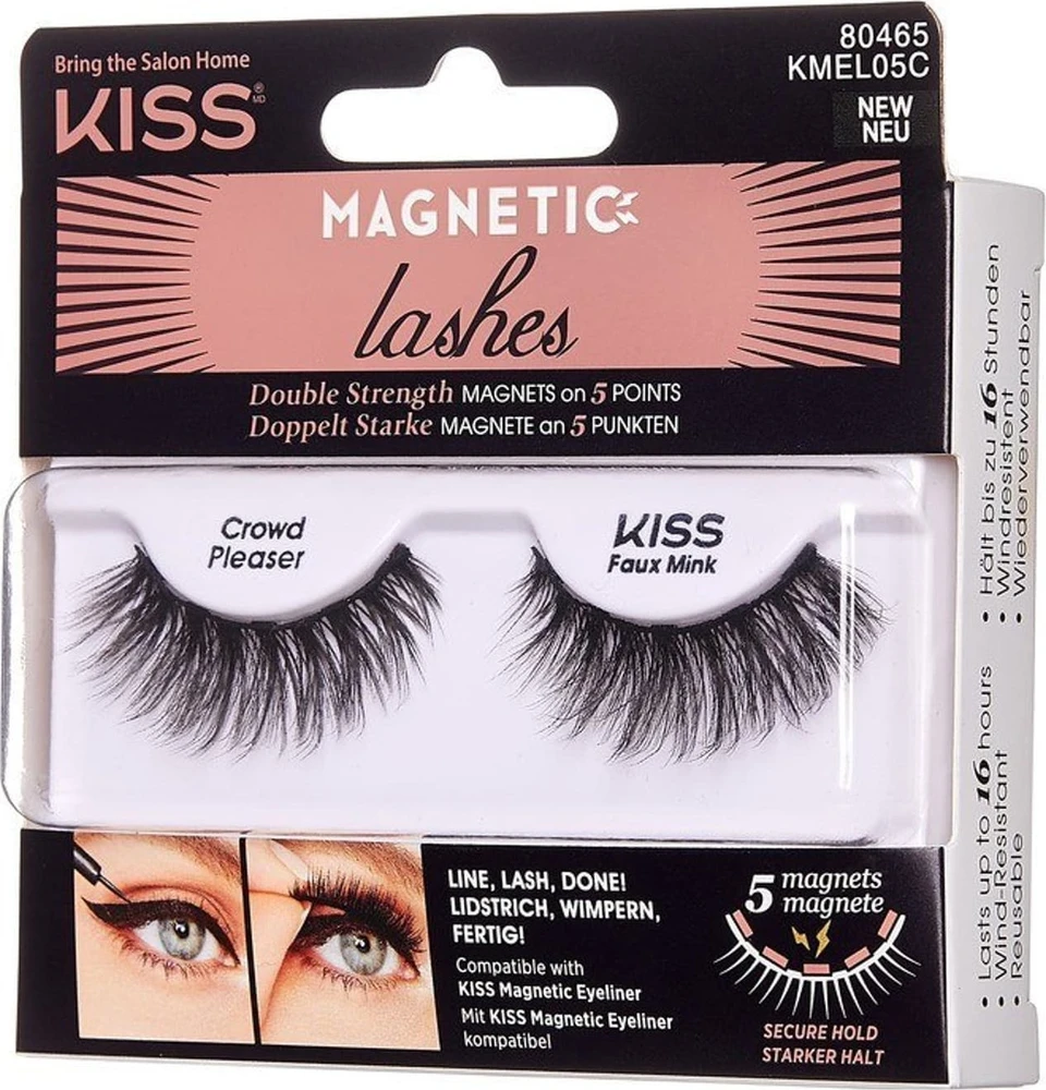 KISS magnetinės blakstienos 05, skirtos miniai (dvigubo stiprumo magnetinės blakstienos)