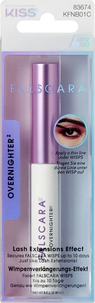 KISS Falscara Overnighter blakstienų klijai 6 g