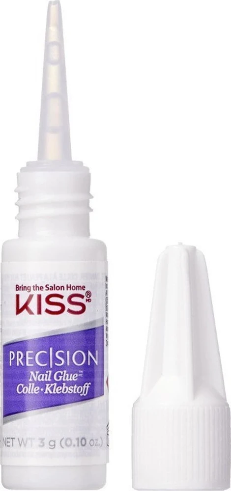 KISS PRECISION nagų klijai, 3 g