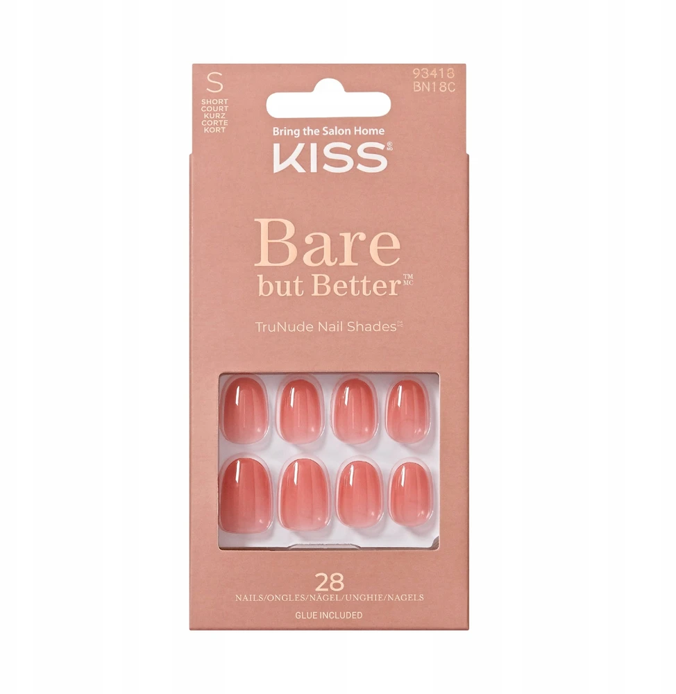 Kiss My Face Kiss KISS Paznokcie Bare-But-Better BN18&