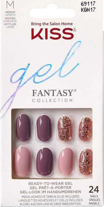 KISS Gel nails 69117 Gel Fantasy (Nails) 24 pcs