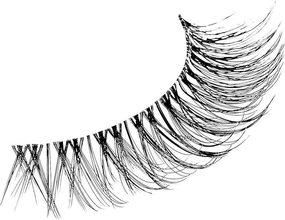 KISS Bare Collection KAR04 dirbtinės blakstienos, 1 pora & Lash Glue Net Wt. 1g