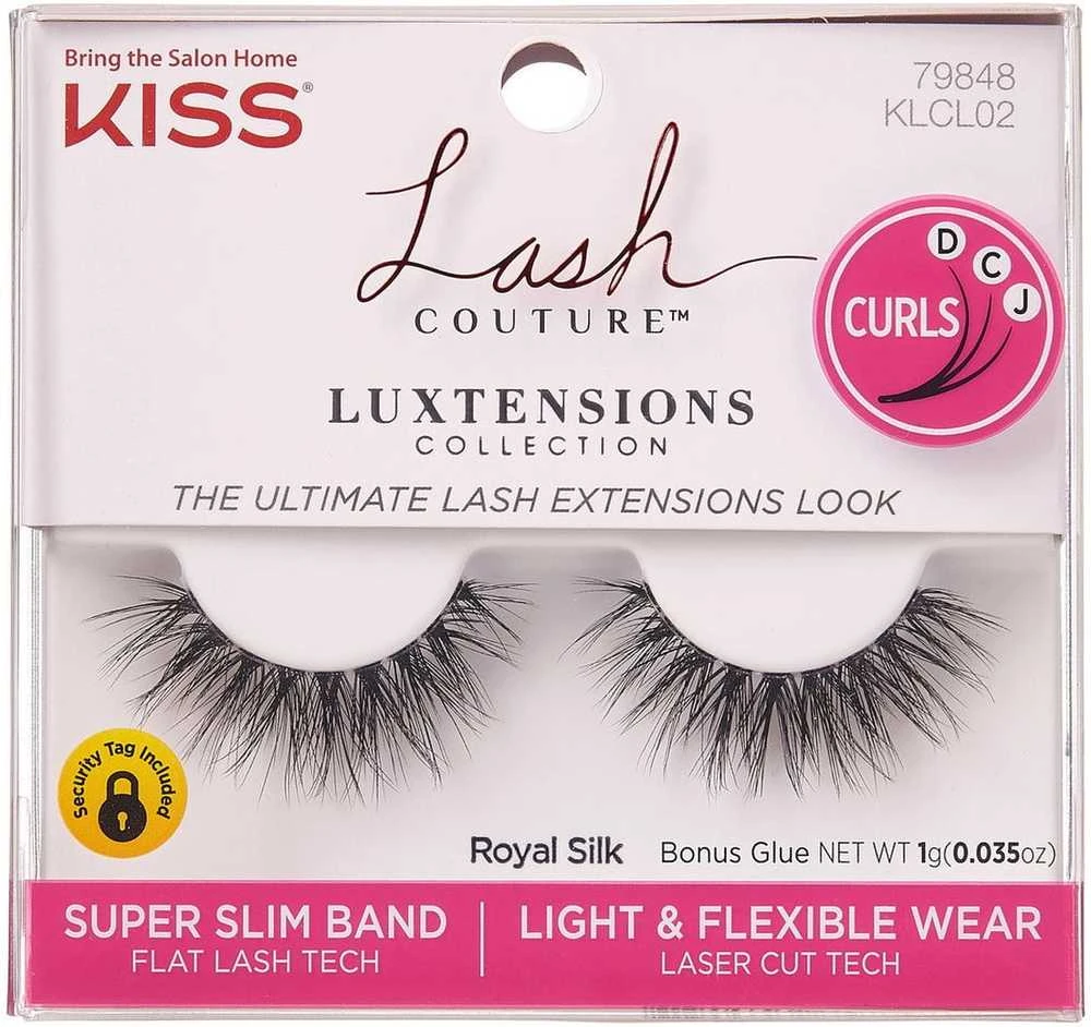 KISS LUXTENSIONS dirbtinės blakstienos