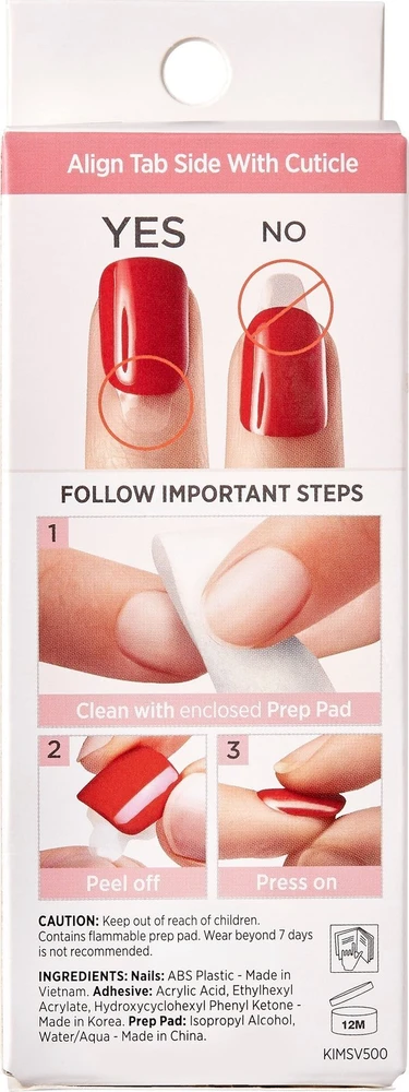 KISS Lipnūs nagai imPRESS Nails Dar vienas šansas 30 vnt.