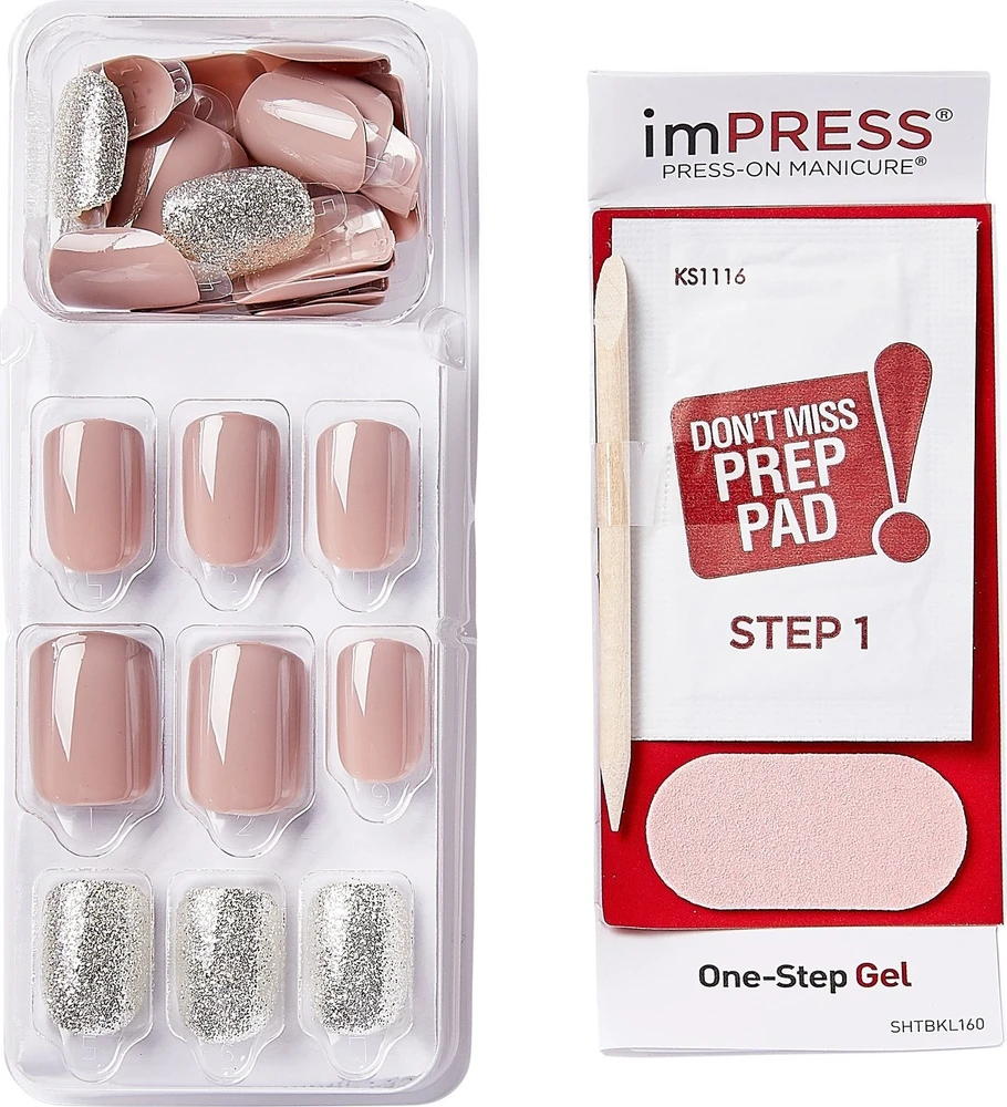 KISS Lipnūs nagai imPRESS Nails Dar vienas šansas 30 vnt.