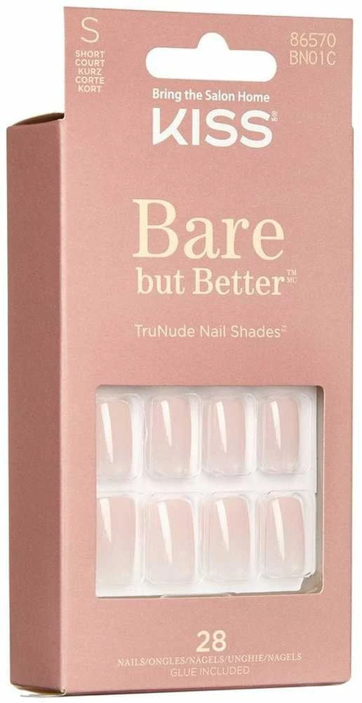 KISS Gel nails Bare-But-Better Nails Nudies 28 pcs