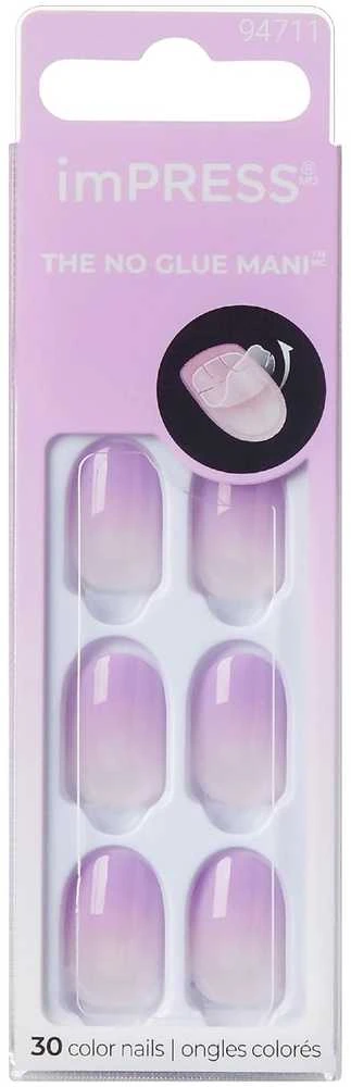 KISS Lipnūs nagai imPRESS Color Nails (Take A Chance) 30 vnt.