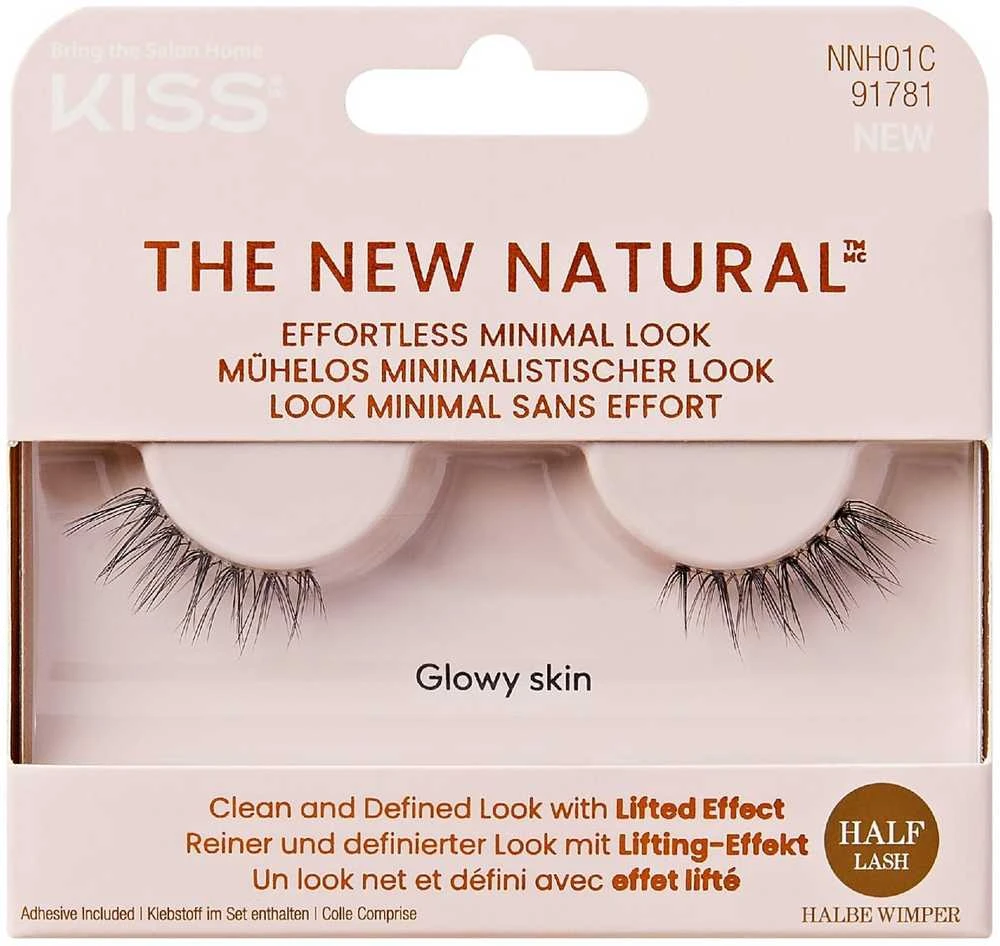 KISS Dirbtinės blakstienos The New Natural Half Lash