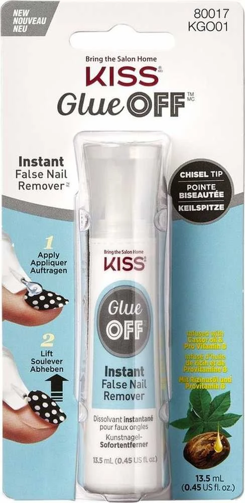 KISS (klijų šalinimo priemonė dirbtiniams nagams) 13,5 ml