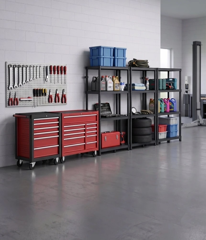 Prosperplast Plastikinė lentyna KRS60L4 RACKUP Smart 60 Kistenberg