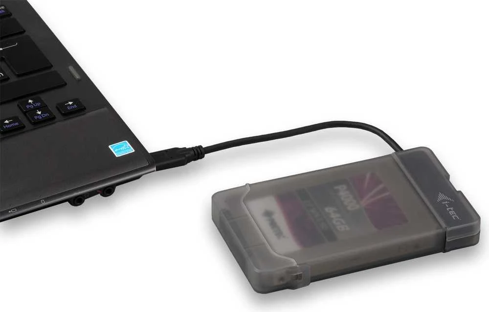 I-tec MYSAFEU313 saugojimo diskų korpusas 2.5" HDD / SSD aptvaras Juoda