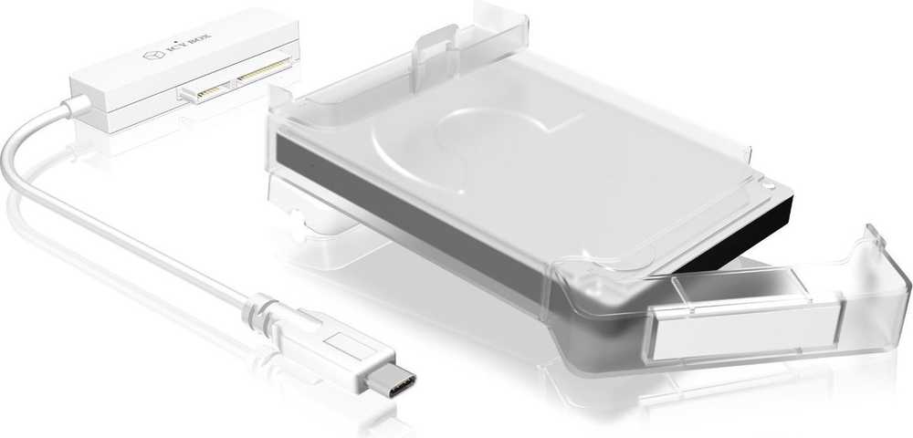 ICY BOX IB-AC703-C - Speichergehuse mit Datenanzeige. Netzanzeige. EasySwap Mechanism - 2.5