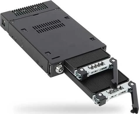 IcyDock Carruzzo Icy Dock ToughArmor MB834M2K-B SSD korpusas Juoda M.2