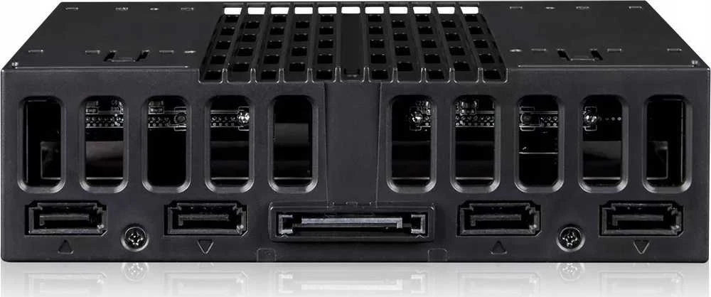 Carruzzo Icy Dock MB024SP-B saugojimo diskų korpusas HDD / SSD aptvaras Juoda 2.5″