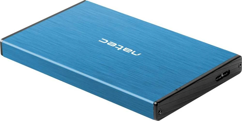 NATEC NKZ-1280 išorinis korpusas RHINO GO, skirtas 2,5" SATA USB 3.0 Mėlyna