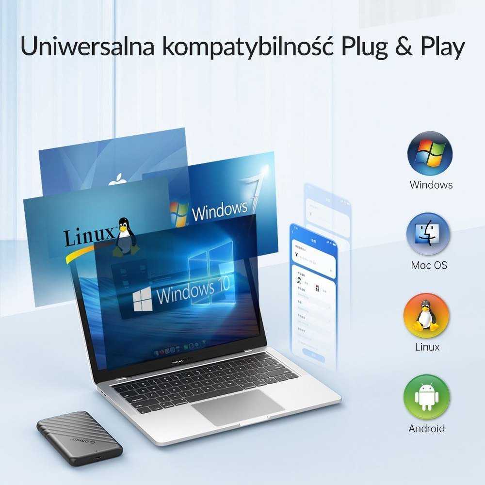 2.5" HDD dėklas ORICO 25PW1-C3, USB3.0
