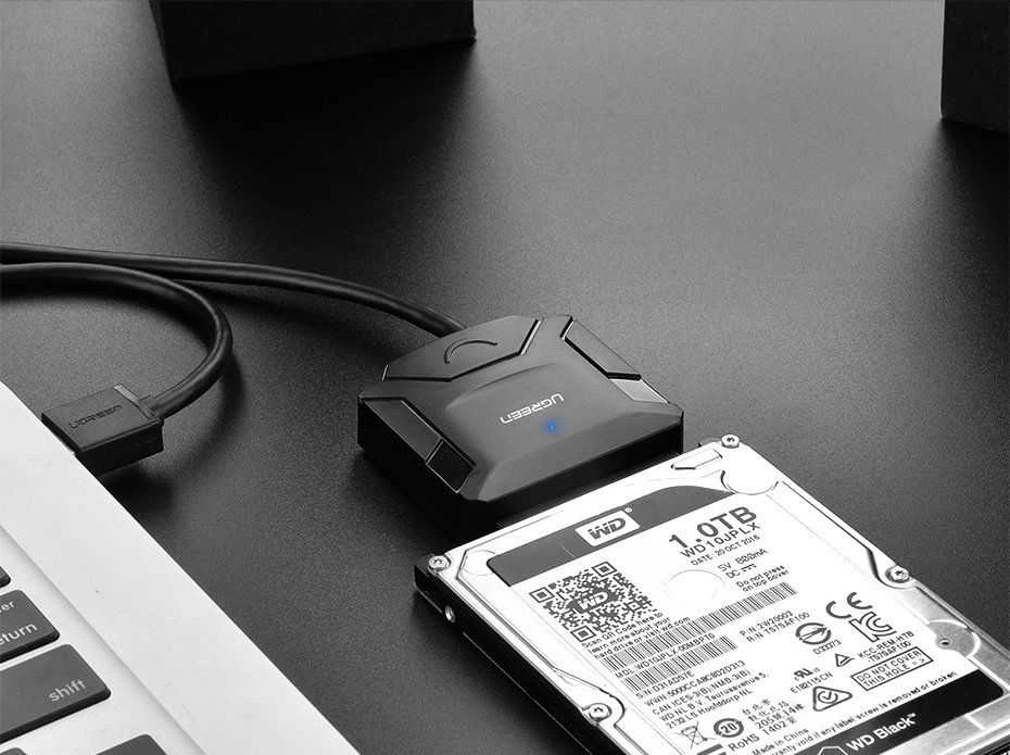 Ugreen 2.5'' / 3.5'' SATA – USB 3.0 adapteris (CR108)