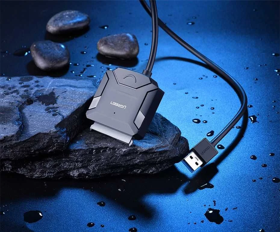 Ugreen 2.5'' / 3.5'' SATA – USB 3.0 adapteris (CR108)