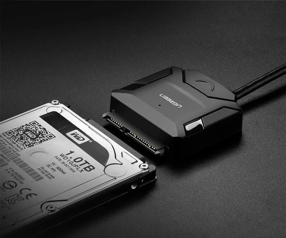 Ugreen 2.5'' / 3.5'' SATA – USB 3.0 adapteris (CR108)