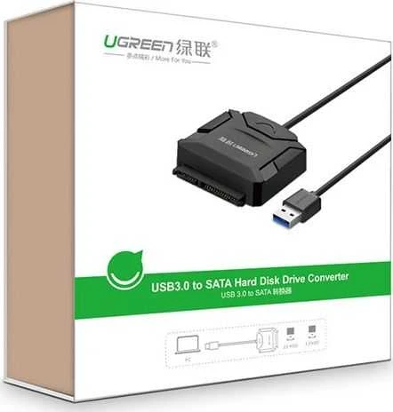 Ugreen 2.5'' / 3.5'' SATA – USB 3.0 adapteris (CR108)