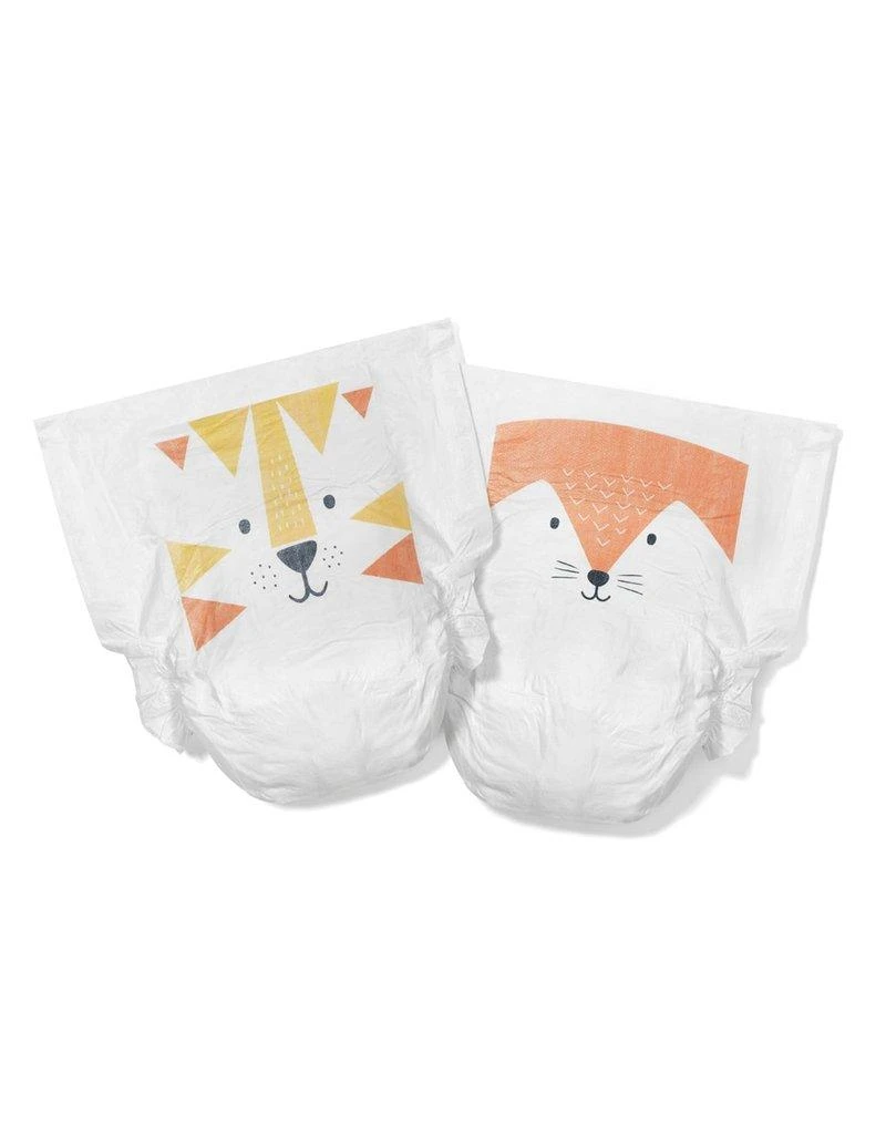 Kit And Kin Biologiškai suyrančios kūdikių sauskelnės, 4 dydis, 9-14 kg, 32 vnt.