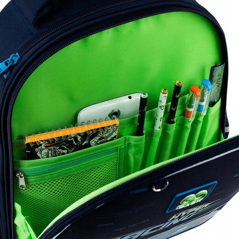 Gopack Mokyklinė kuprinė GO25-165S-4. juodos spalvos.. 26x34,5x12,5 cm