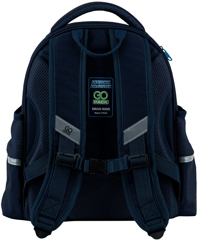 Gopack Mokyklinė kuprinė GO25-165S-4. juodos spalvos.. 26x34,5x12,5 cm