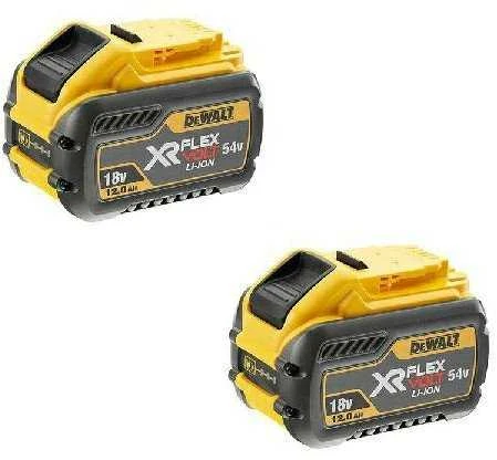 Akumuliatorius DeWalt DCB548Y2-XJ; 18V; 12,0 Ah; Li-ion; 2 vnt.