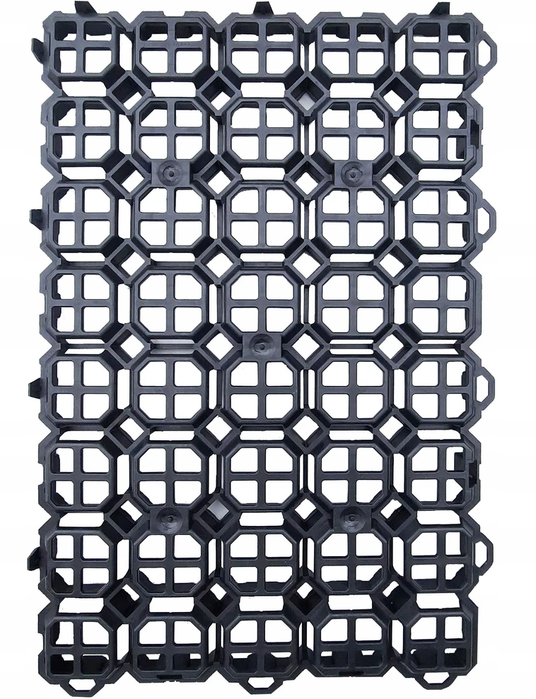 Kratka Žolė vejai, agregatai, plastikas, 576*378*42mm, juoda, 1 vnt.