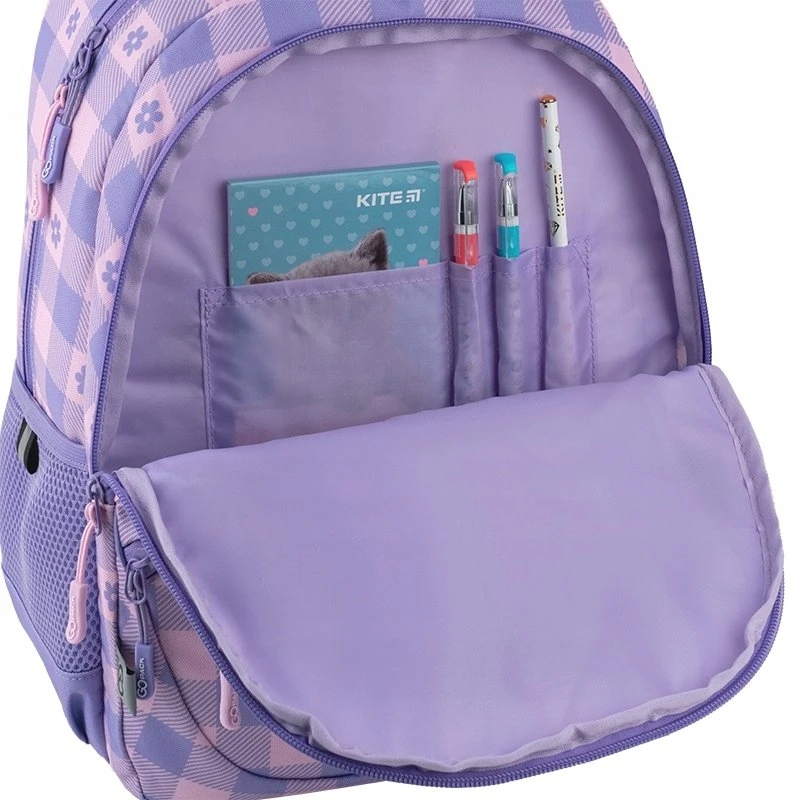Gopack Mokyklinė kuprinė GO25-175M-4. Rožinė sp.. 39x29,5x12 cm
