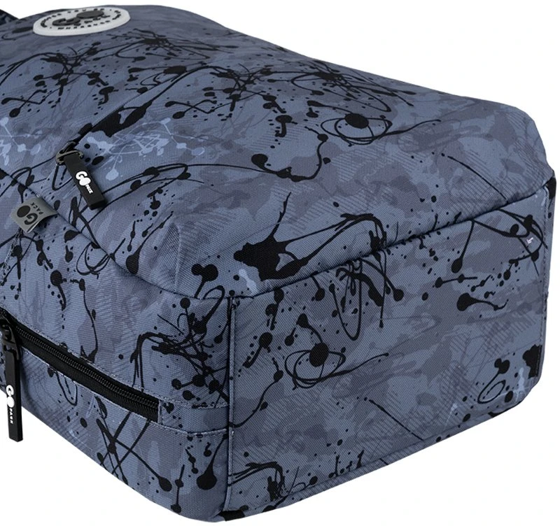 Gopack Mokyklinė kuprinė GO26-188M-3. pilka sp.. 28,5x13x41 cm