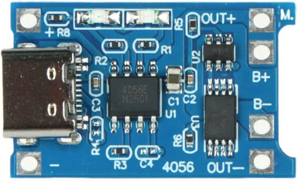 Kita LI-ION BATTERY CHARGING MODULE CHAR-4056-18650/USB-C