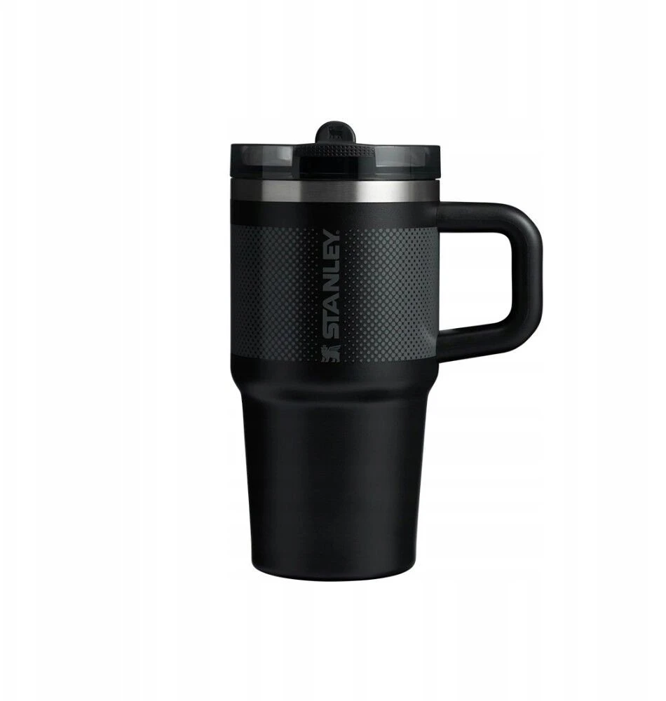 Stanley Thermal mug with a straw The Quencher ProTour Flip Straw Tumbler 0.59L juodas