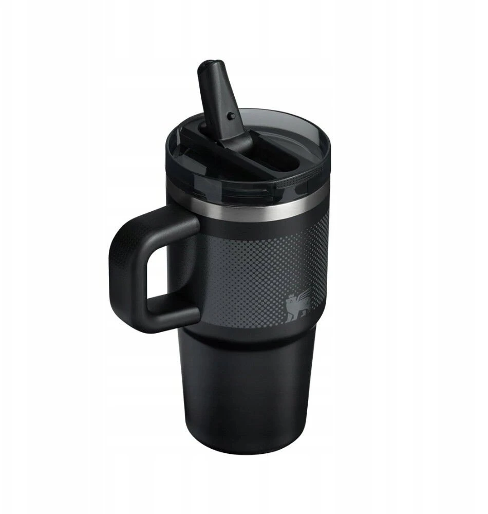 Stanley Thermal mug with a straw The Quencher ProTour Flip Straw Tumbler 0.59L juodas