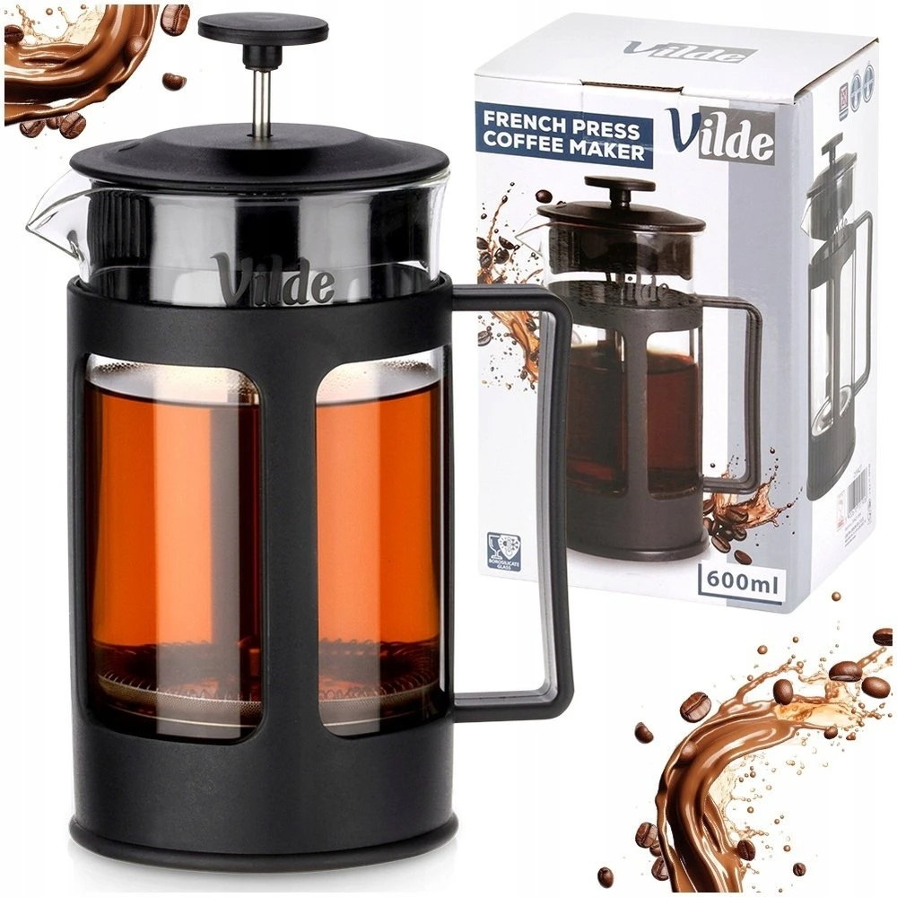 Kitchen Craft Kavos ir arbatos presas Vilde 600 ml