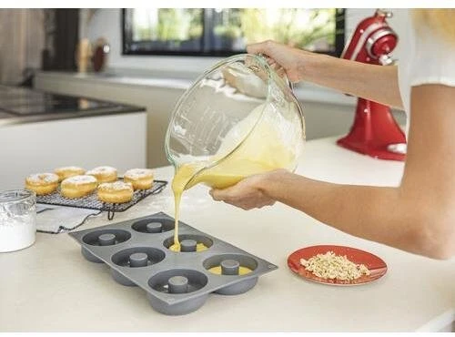 Plakiklis Stiklinis dubuo, skirtas „KitchenAid 5KSM5GB“ 4,7 l talpos maisto smulkintuvui