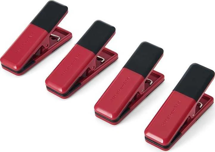 KitchenAid rinkinys iš 4 virtuvinių segtukų, Empire Raudona
