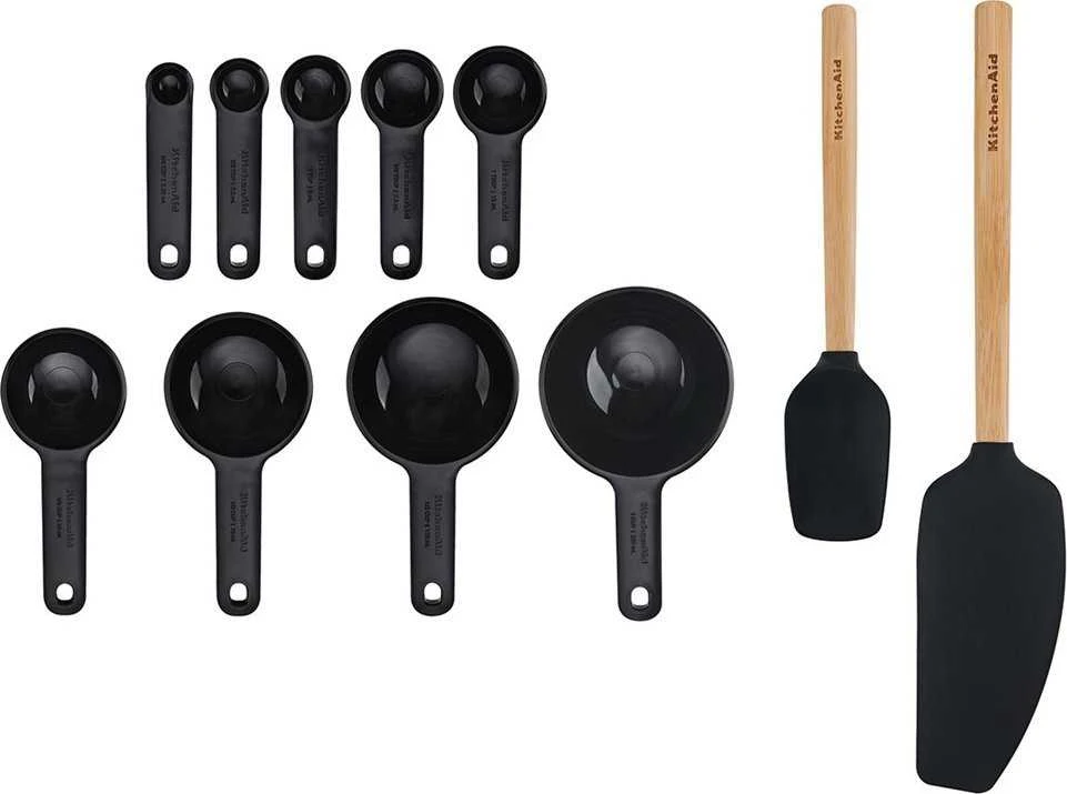 KitchenAid 11 dalių kepimo rinkinys, Onyx Juodas