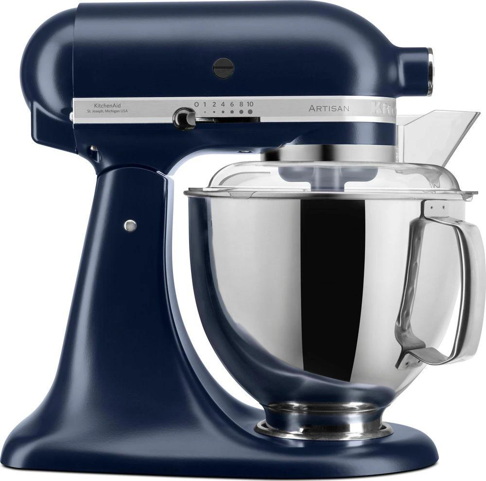 Virtuvinis kombainas Kitchenaid Artisan Elegance 5KSM175PSEIB  pastatomas plakiklis, 4,8 L, Ink Blue