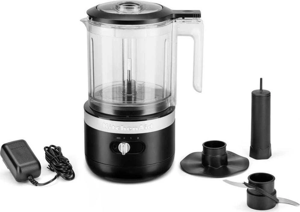 KitchenAId Akumuliatorinis maisto smulkintuvas, matinės juodos spalvos (5KFCB519EBM)