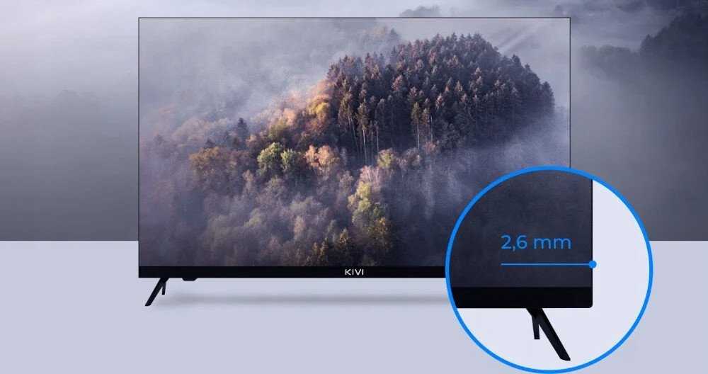 Televizorius Kivi 55", UHD, Android TV 11, Juodas, 60 Hz, AV1, Garsas 2x12W, 82 kWh/1000h, Energy G, WiFi5G, BT5.1, 3xHDMI, 2xUSB, 24 mėn.