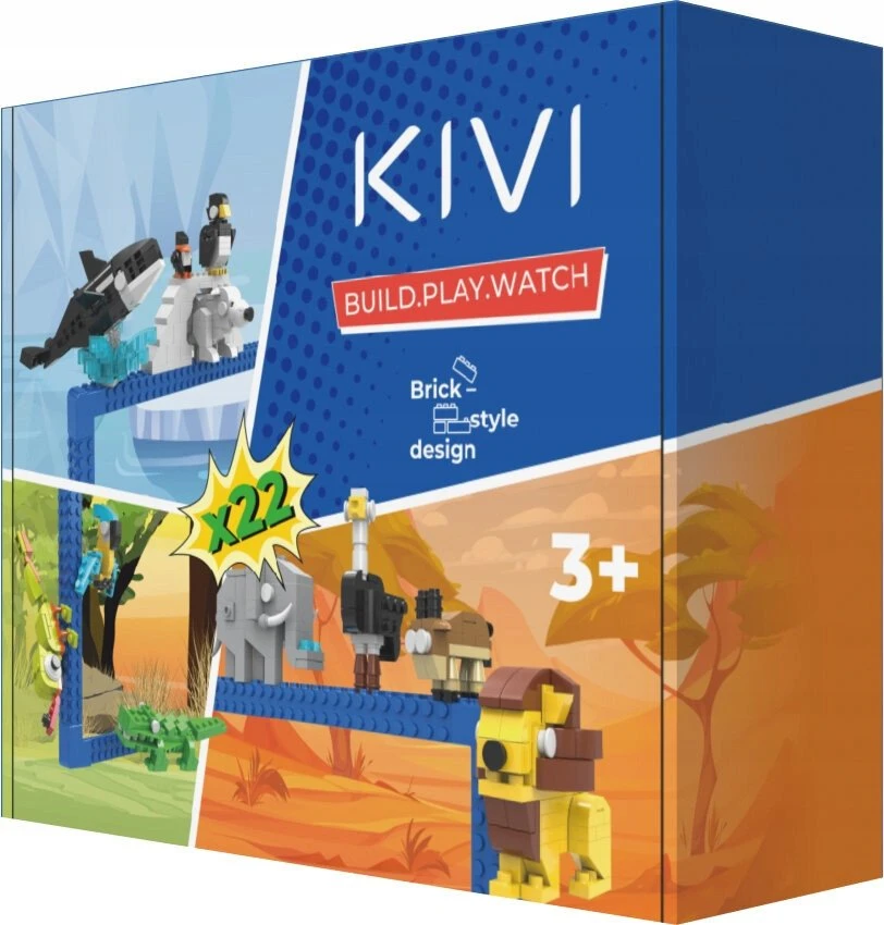 KIVI KidsTV "Animals" priedų rinkinys