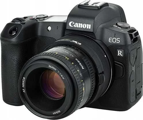 KiwiFotos Adapterio redukcija į Canon Rf Nikon F objektyvą