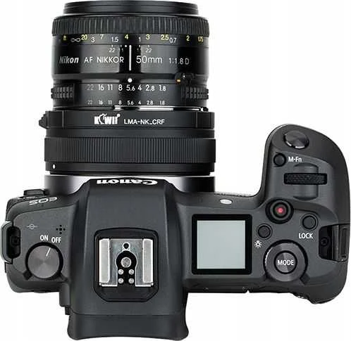 KiwiFotos Adapterio redukcija į Canon Rf Nikon F objektyvą