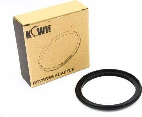 KiwiFotos Adapterio žiedas Adapterio atvirkštinis tvirtinimas 55–58 mm